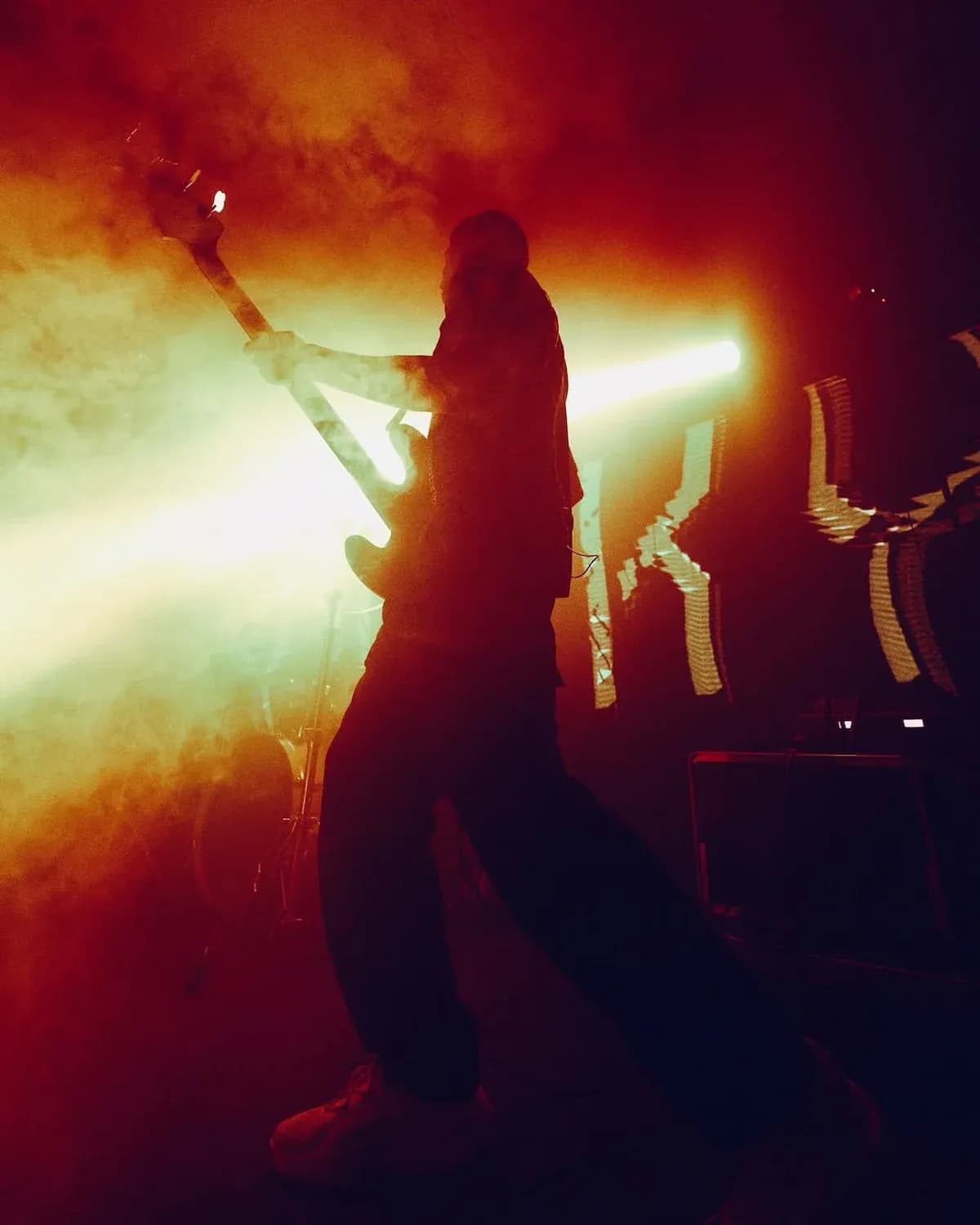 metal bass show stage